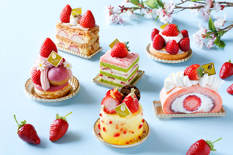 ローズホテル横浜｜Brasserie Milly La Forêt ｜苺のカットケーキ