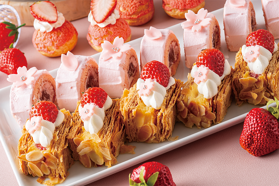 ローズホテル横浜,スイーツブッフェ,デザートブッフェ,横浜,ストロベリー,苺